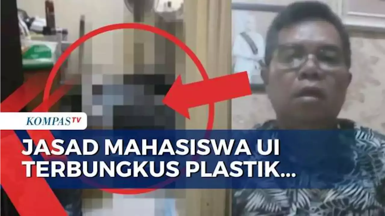 Kronologi Pembunuhan Mahasiswa UI Terbungkus Plastik, Ini Penjelasan ...