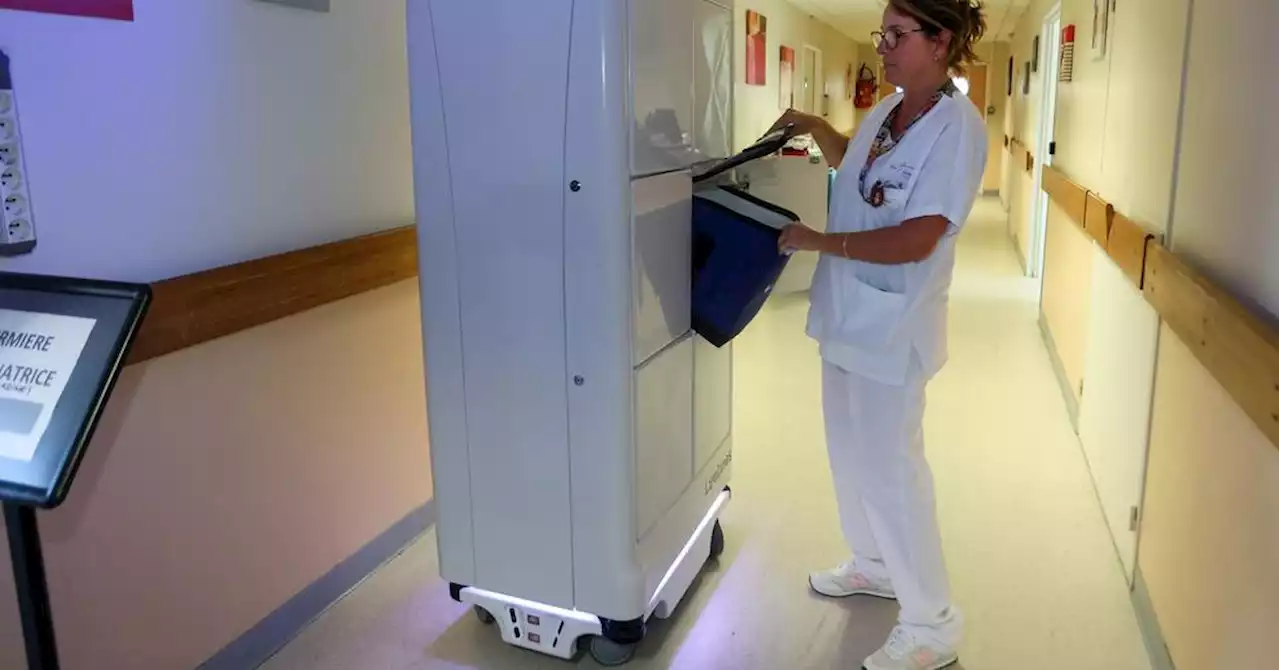 VIDÉO. À l’hôpital d’Aix, un robot livreur de médicaments