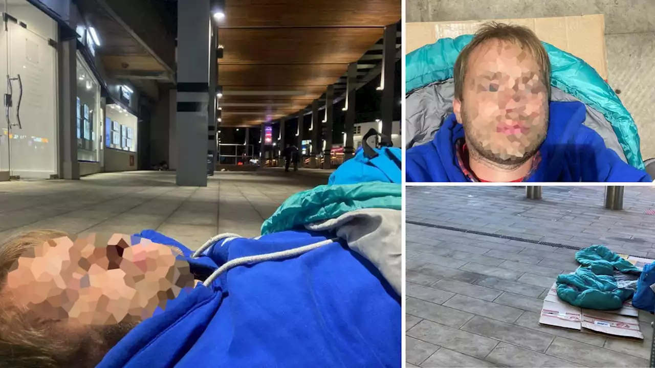 'No one cares about me': Ukrainian refugee sleeping rough in West London says council has abandoned him