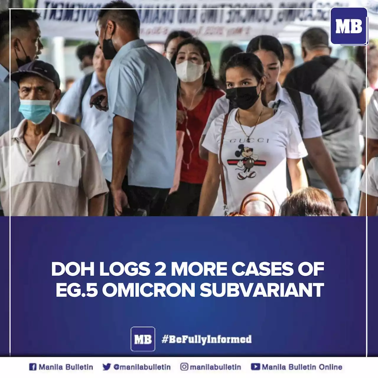 DOH logs 2 more cases of EG.5 omicron subvariant