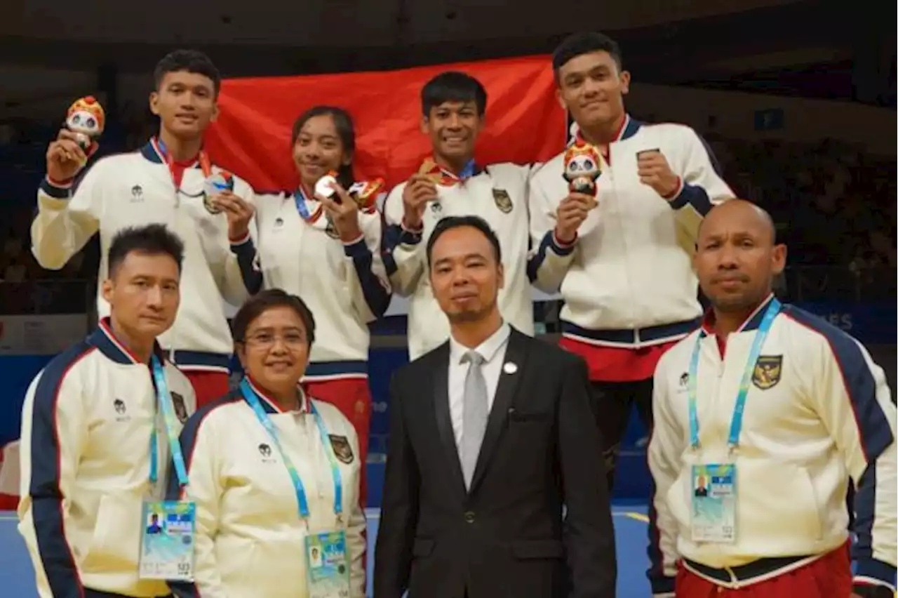 Timnas Wushu Indonesia Raih 4 Emas di The FISU World University