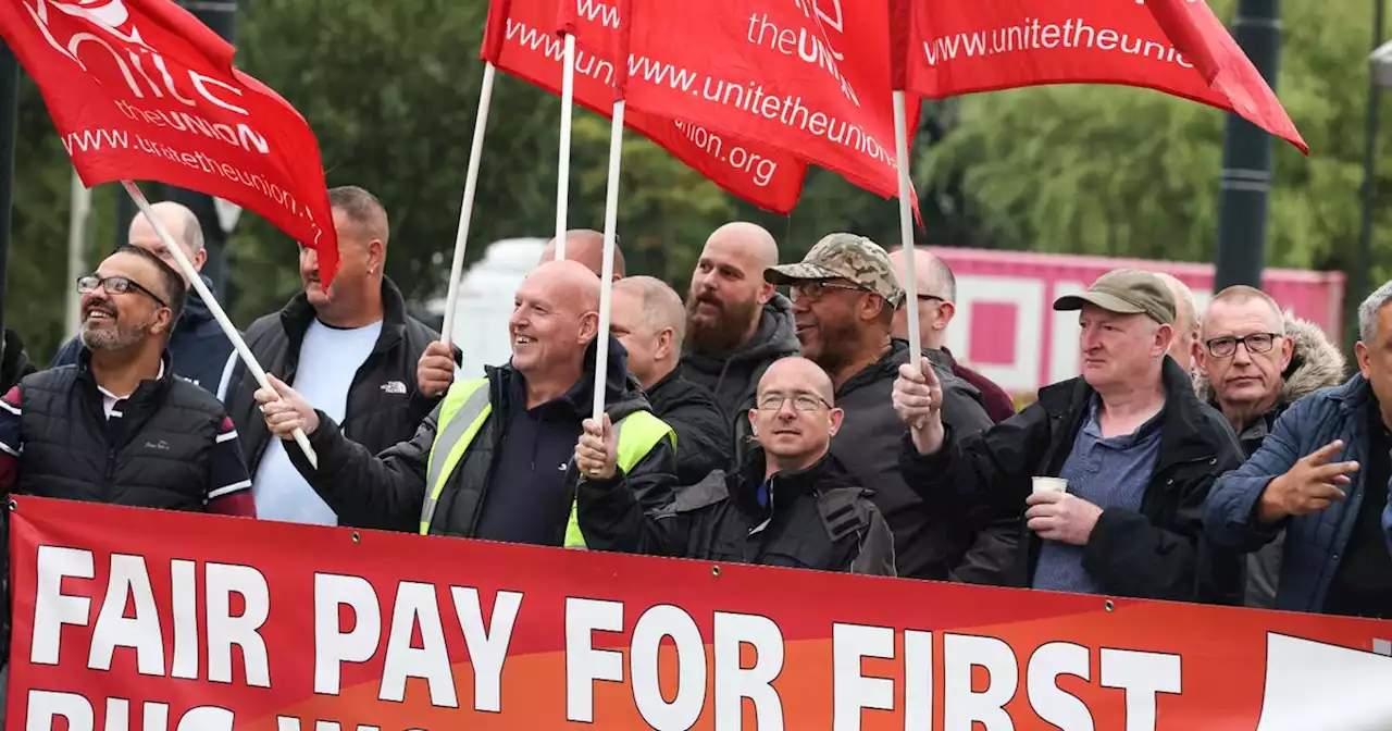 View from the picket line as bus drivers speak out over 'daily abuse'