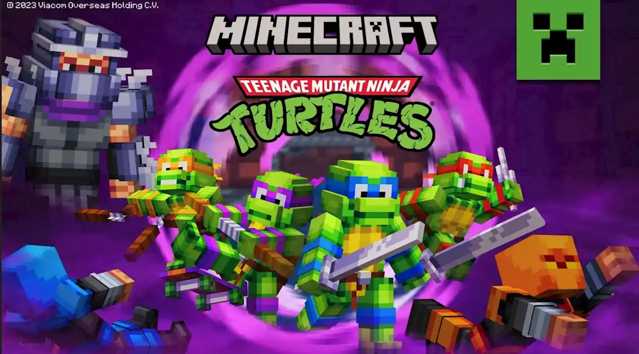 Las Tortugas Ninja llegan a Minecraft