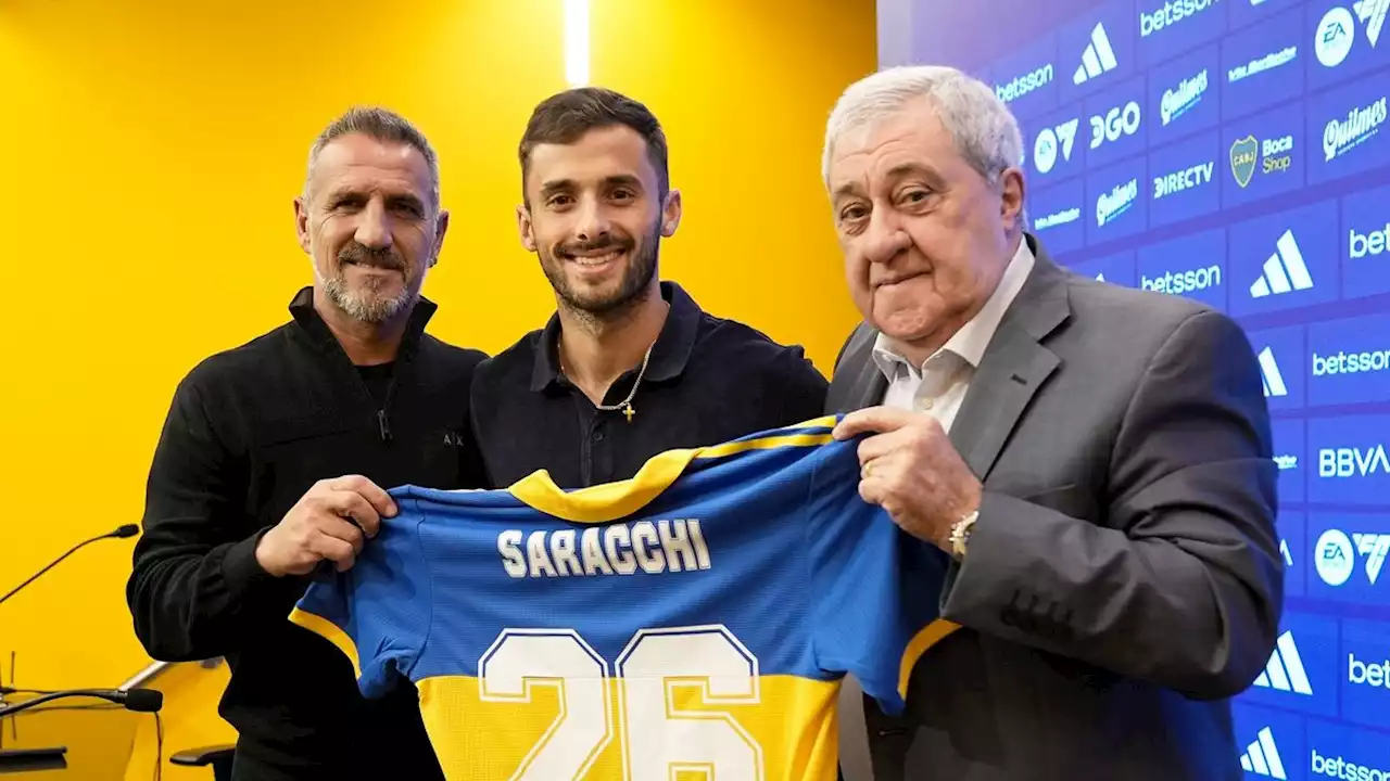 Marcelo Saracchi fue presentado en Boca y habló sobre su pasado en River