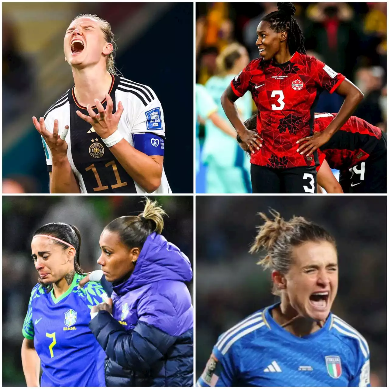 Women W'Cup: Crash of football giants, rise of minnows