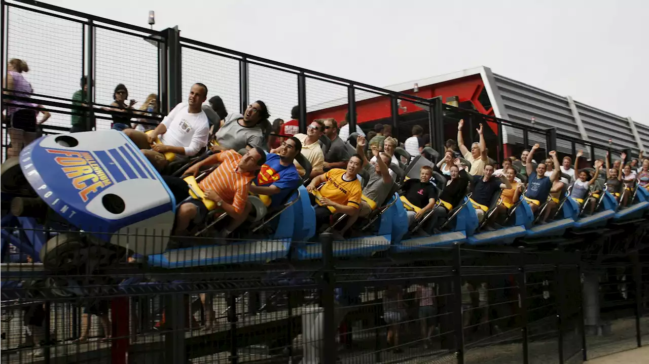 Riders get stuck near top of roller coaster at Ohio park, forced to climb down after malfunction