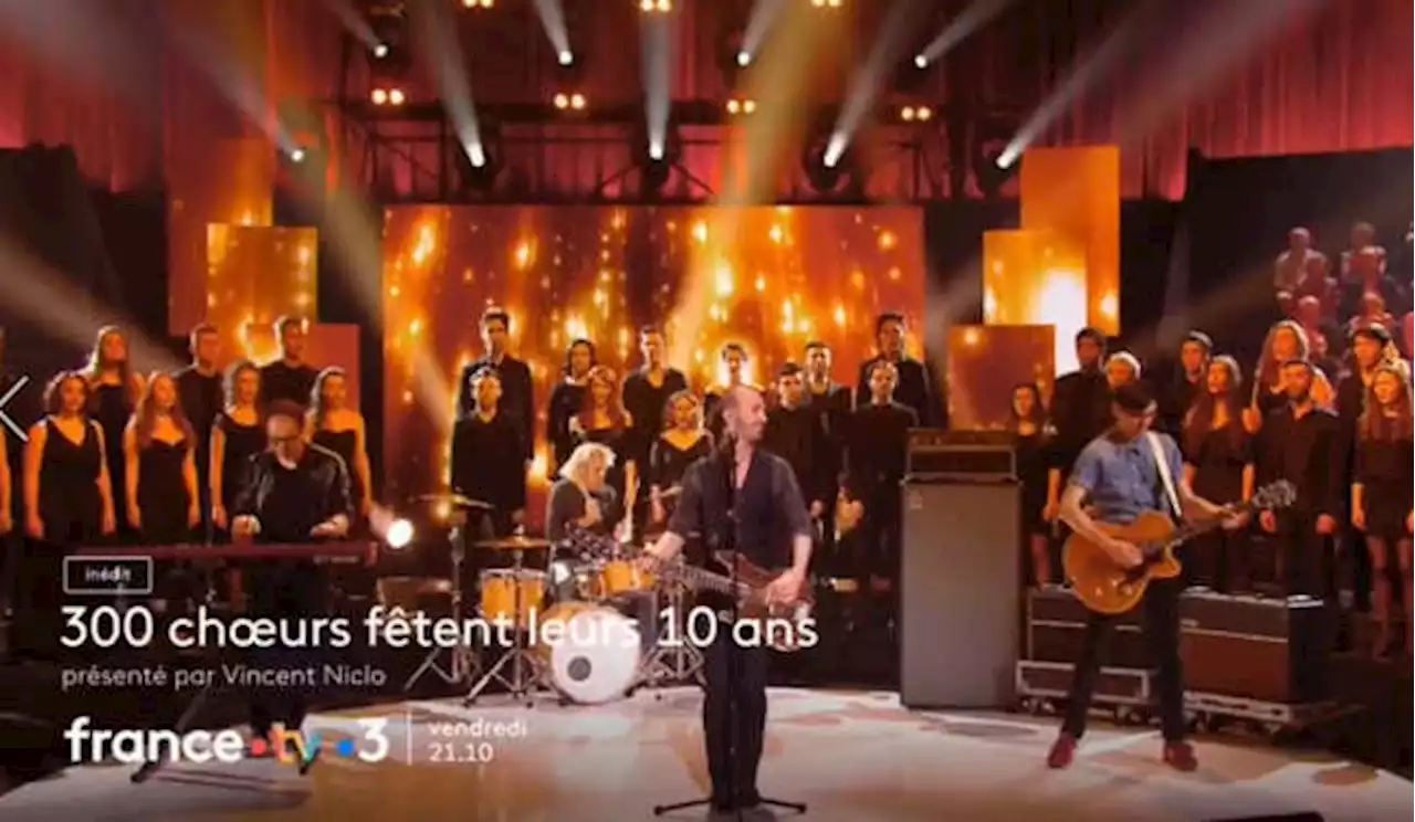 « 300 Chœurs » fêtent leurs 10 ans avec Vincent Niclo ce vendredi 4 août sur France 3 (Rediffusion)