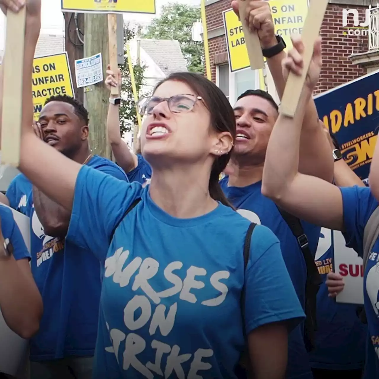 Nurses at 1 of N.J.’s biggest hospitals go on strike