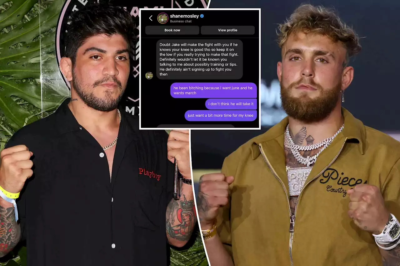 Jake Paul rival stirs fixing controversy with alleged Instagram DMs before Nate Diaz fight