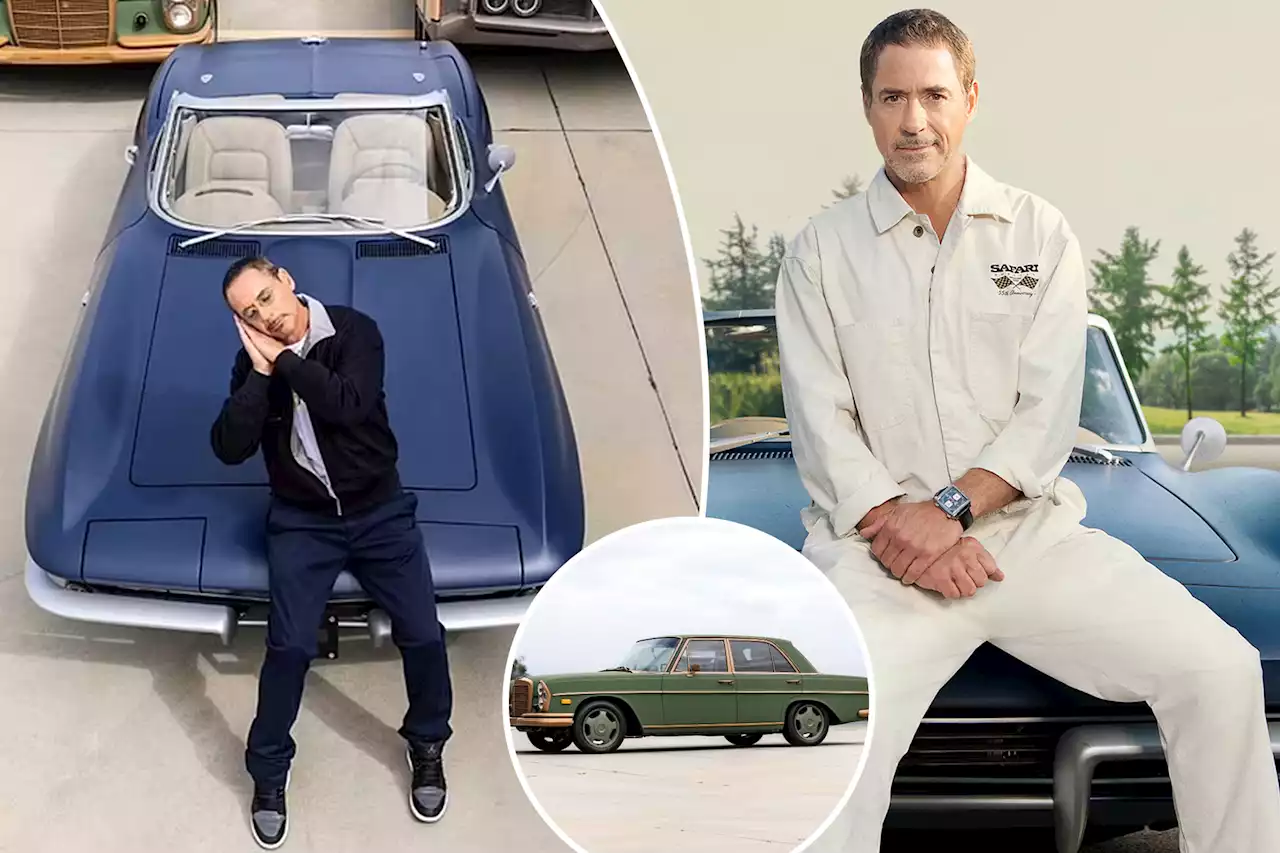 Robert Downey Jr. giving away vintage dream cars from his personal collection