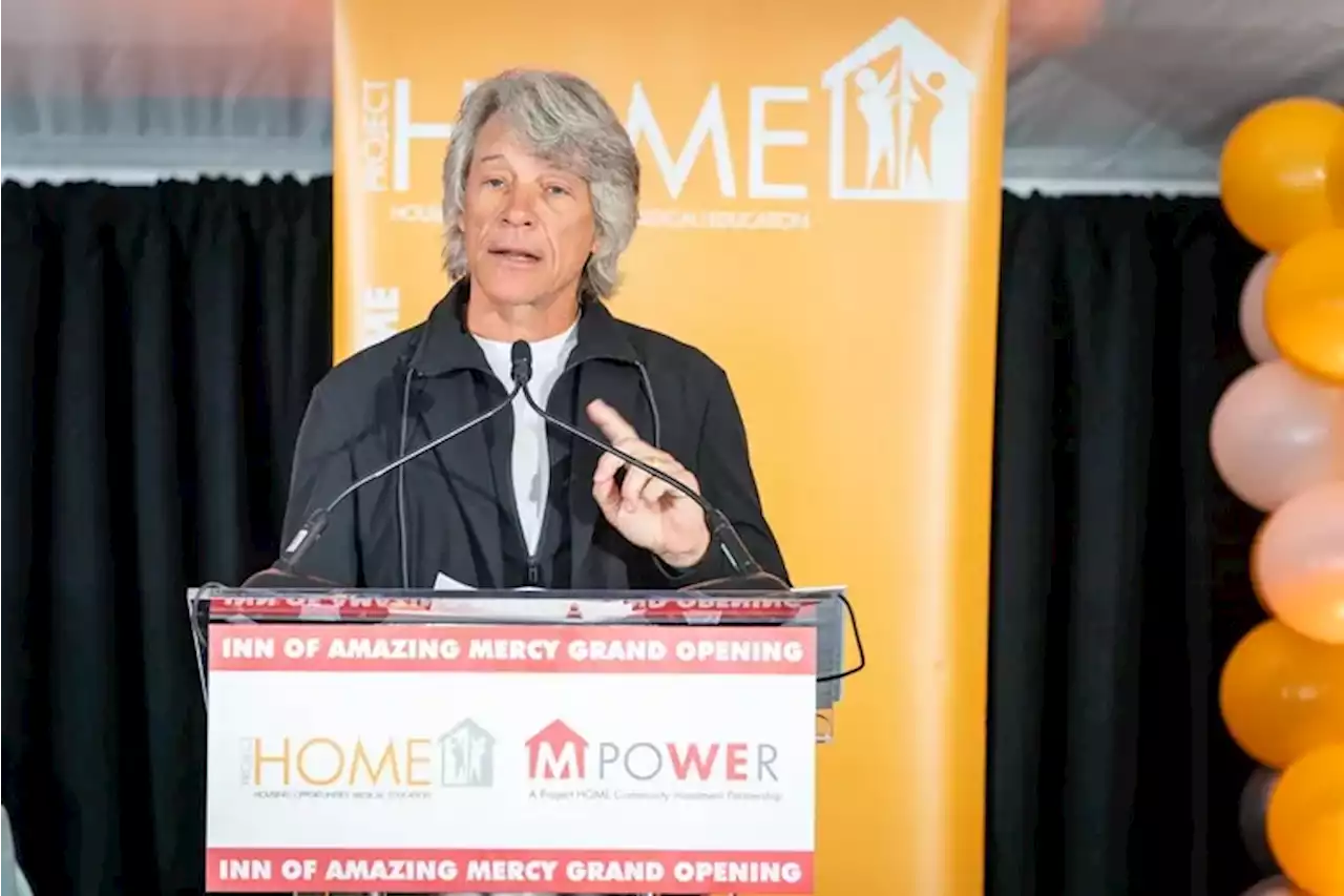 Jon Bon Jovi helps celebrate Project HOME’s 1,000th affordable housing units in Philly