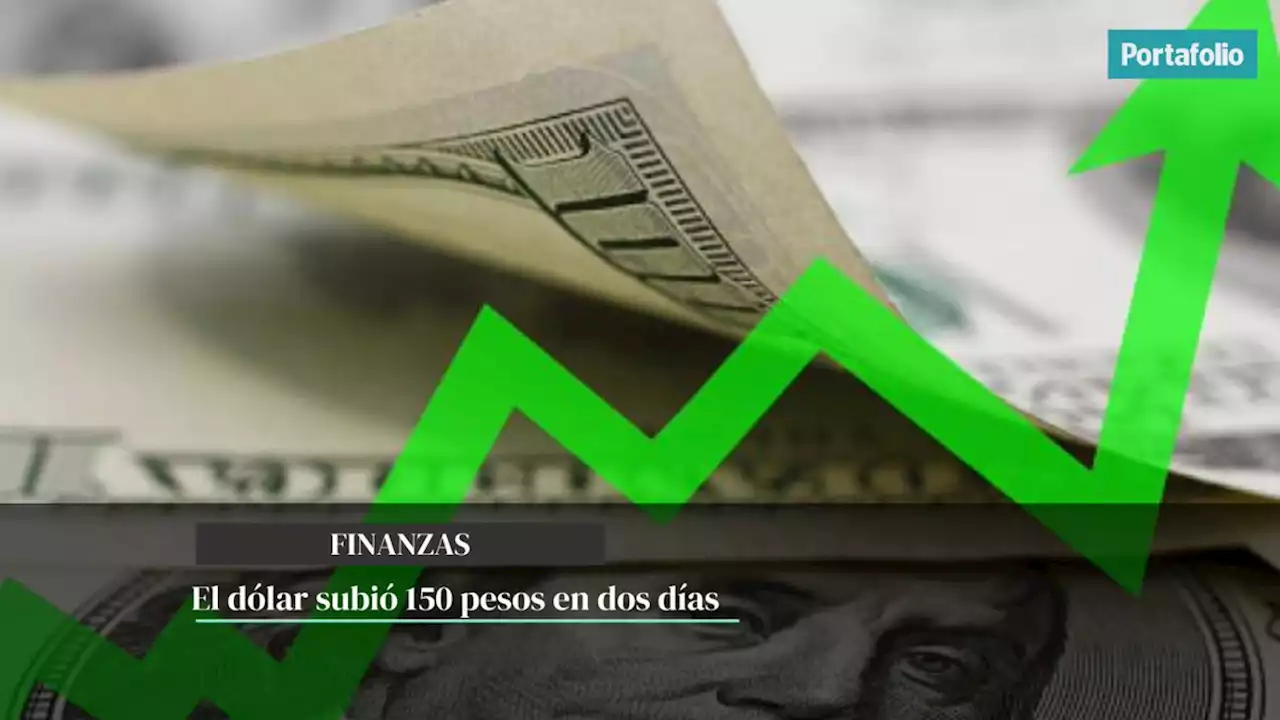 El precio del dólar en Colombia subió más de $150 en dos días