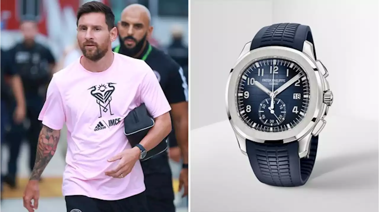 Lionel Messi Rocked a Patek Philippe Aquanaut Chronograph to His Latest Inter Miami Game