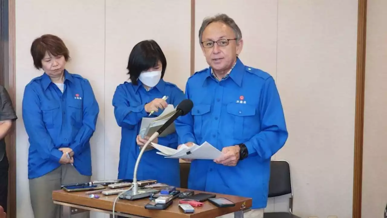 災害救助法の適用 22市町村に 県が那覇市など13自治体を追加 陸自か海保への支援要請も調整