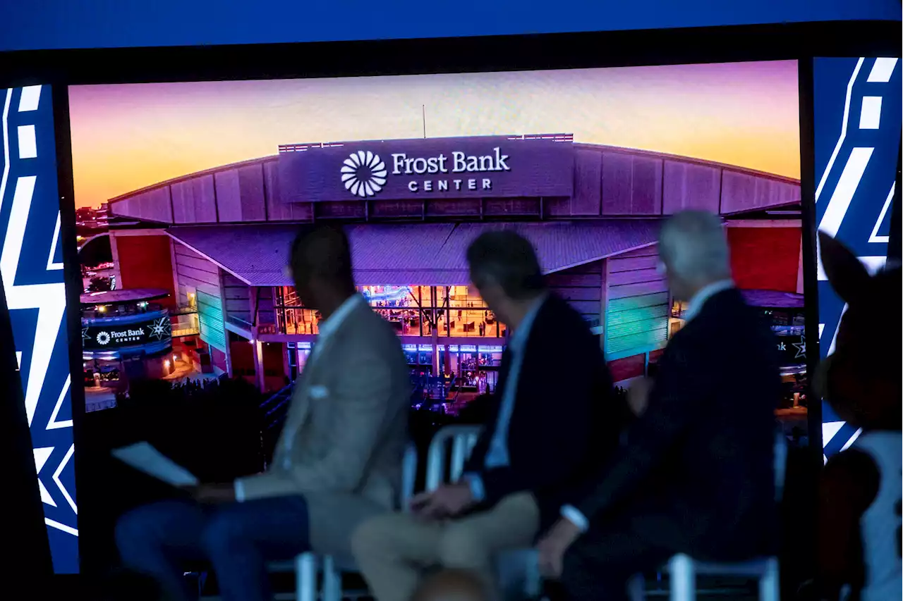 It's official: The home of the San Antonio Spurs is now the Frost Bank Center