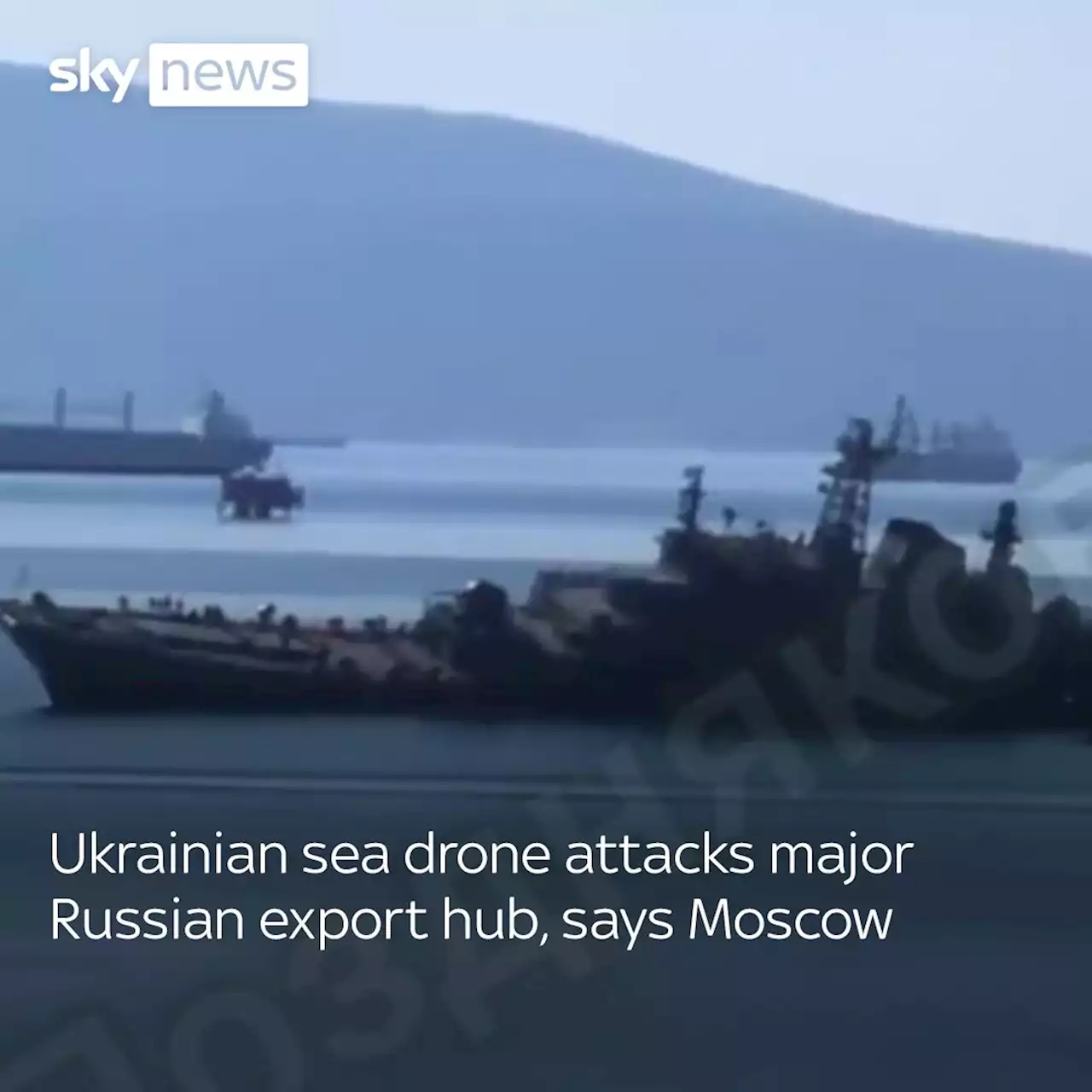 Ukraine war latest: Moscow 'planning false flag attack'; sea drone hits Russian ship; wife of MP on Playboy after 'assassination attempt'