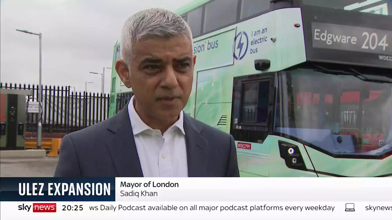 London mayor Sadiq Khan 'unwilling' to delay or scale back 'vital' ULEZ as scrappage scheme expanded