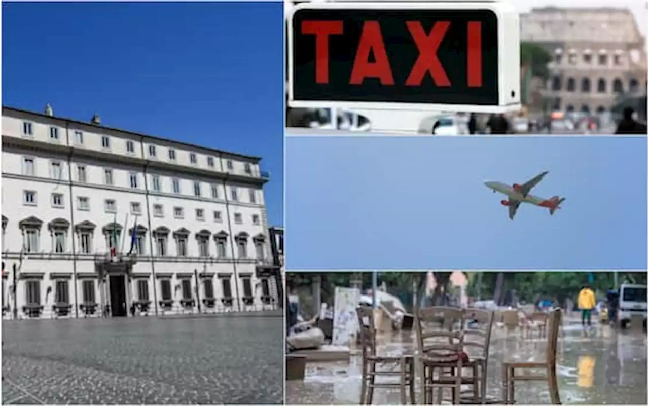 Decreto “Asset e investimenti”, dai taxi al caro-voli: le misure