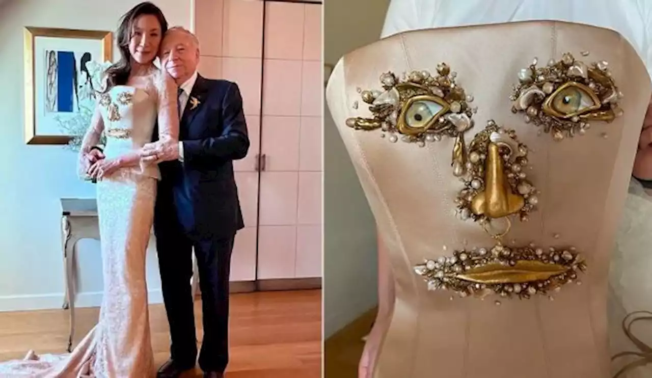 Michelle Yeoh's 'Face Of Happiness' wedding dress praised by netizens