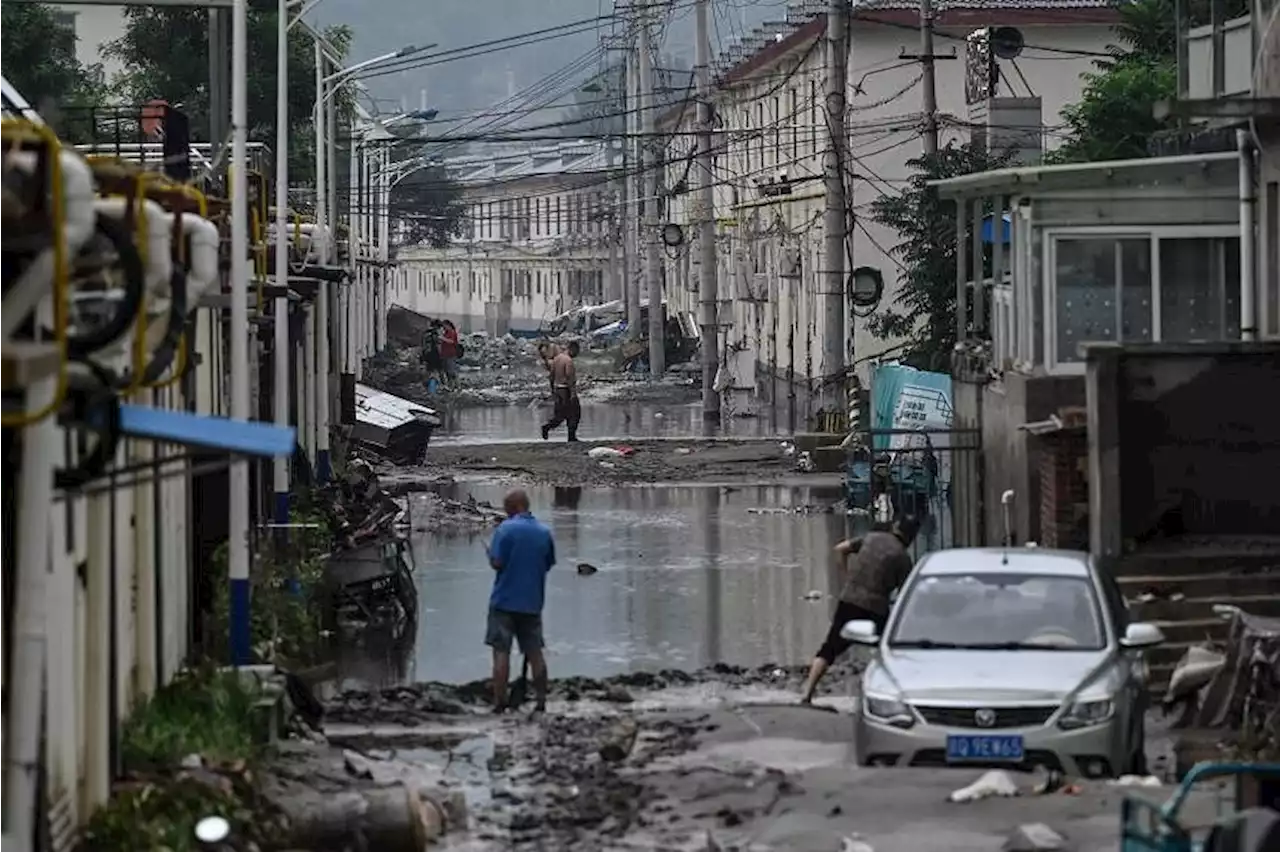 Floodwaters rise in China's north-east as rains lash Heilongjiang province