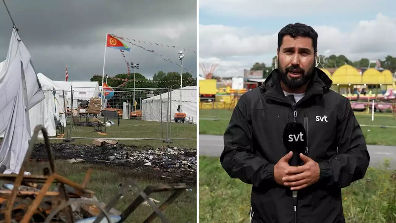 Tillstånd för demonstration på Järvafältet dras in