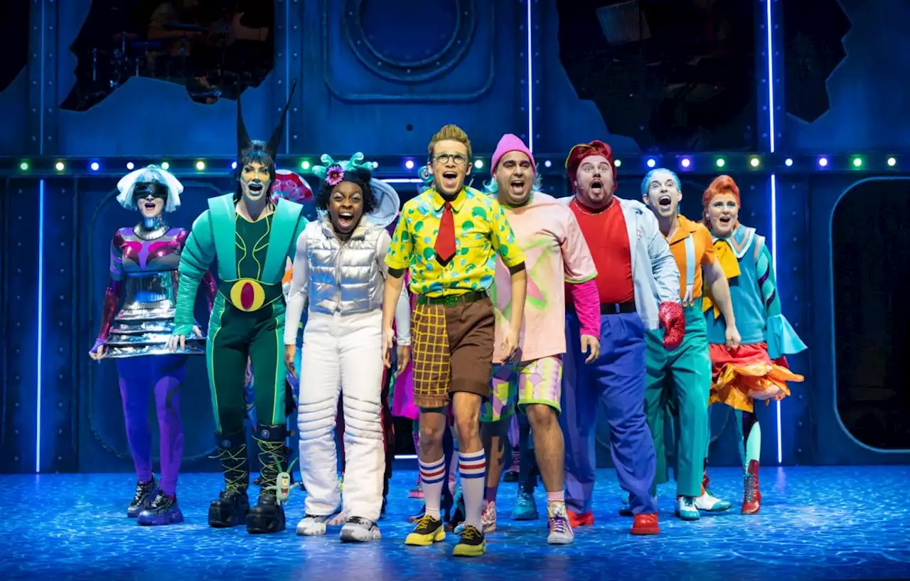 The Spongebob Musical is panto on acid and a noisy neon nightmare