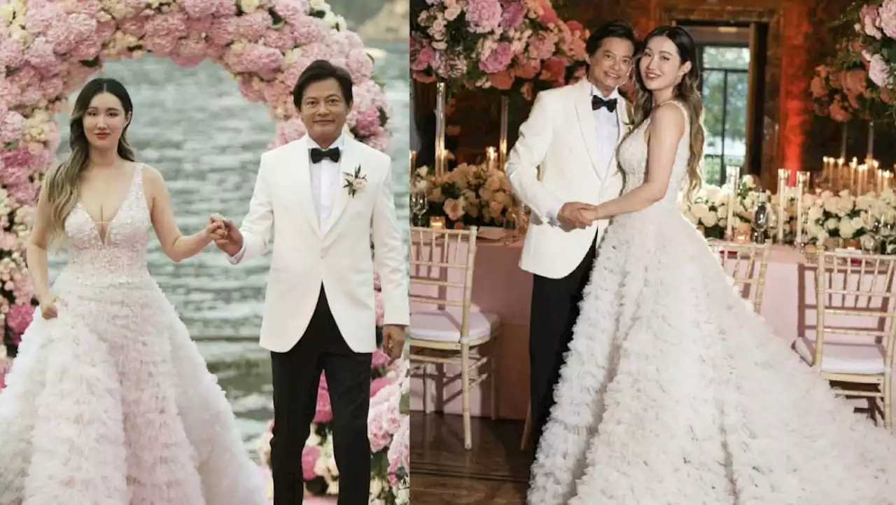 HK opera singer Warren Mok, 64, marries 37-year-old Chinese soprano girlfriend in lavish Italian wedding