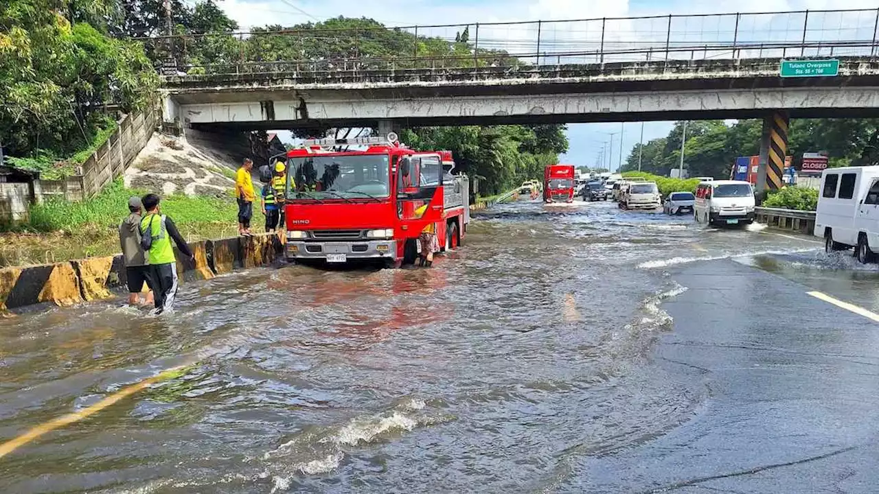 NLEX update: Floodwater up to 38cm deep in San Simon area