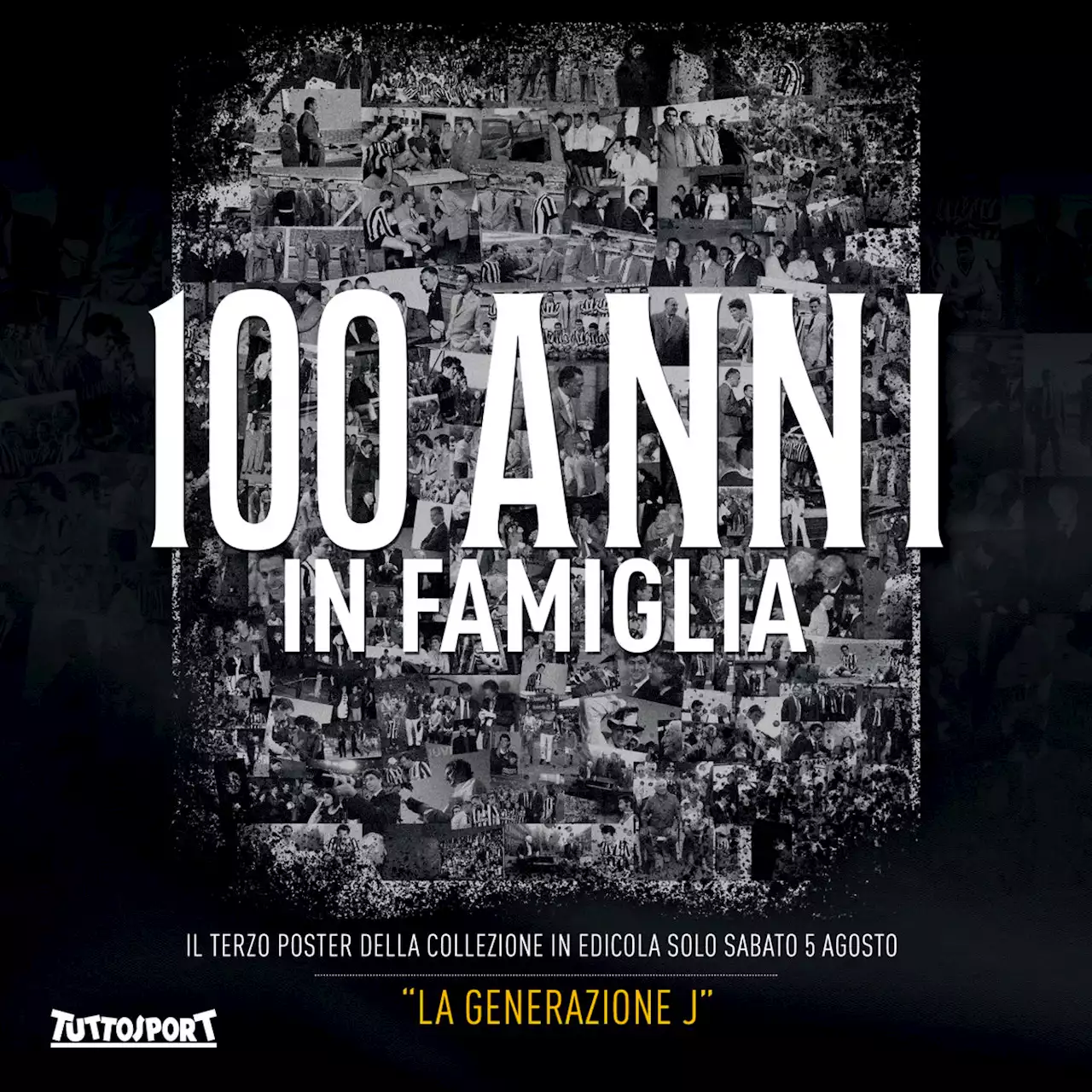 “100 anni in Famiglia”, i poster della collezione in edicola con Tuttosport