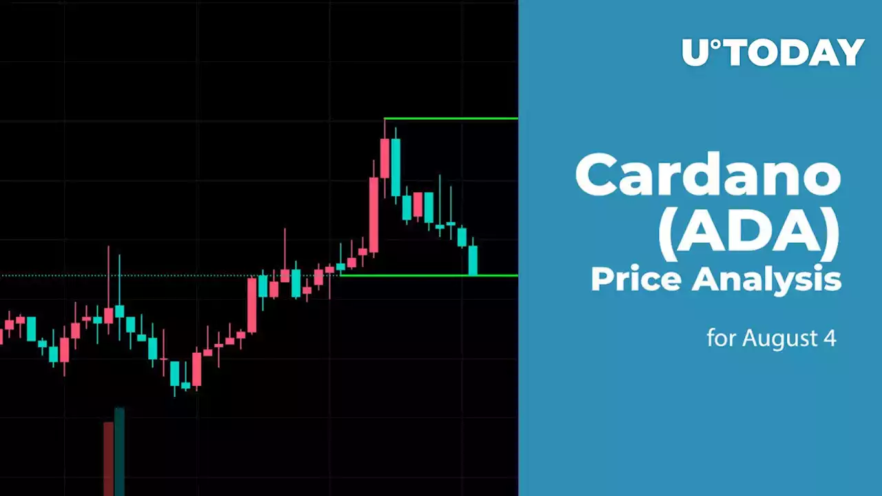 Cardano (ADA) Price Analysis for August 4