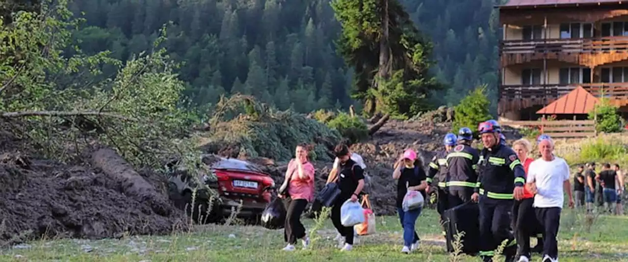 Toll from landslide in Georgia mountain resort up to 17 dead, 18 missing