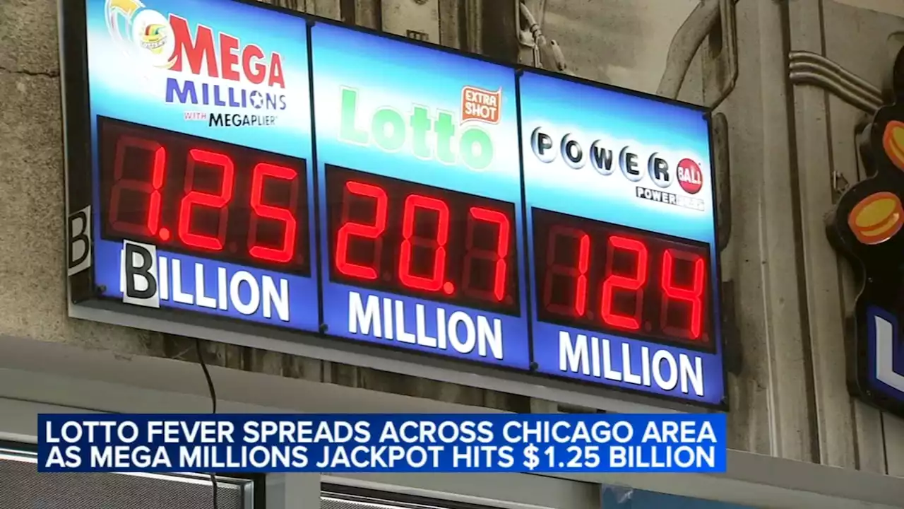 Mega Millions lottery jackpot at $1.35 billion for winning numbers drawing tonight