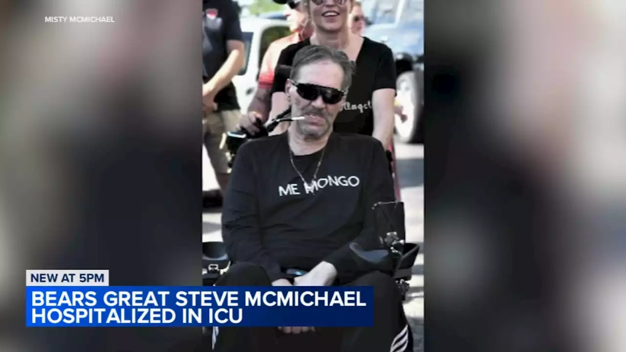 Steve McMichael's 'health is improving' after being hospitalized in ICU, family says