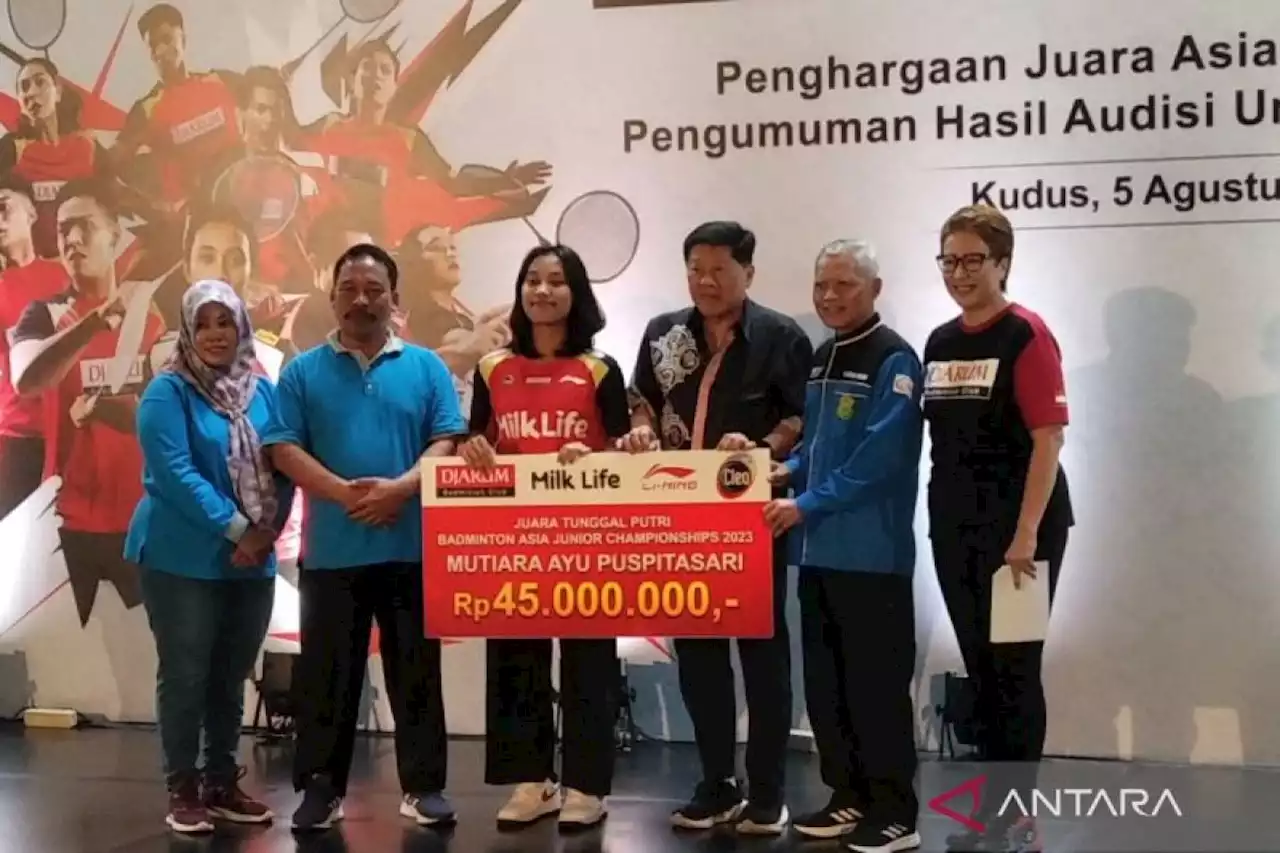 Mutiara dapat bonus usai juara di Asia Junior Championships 2023