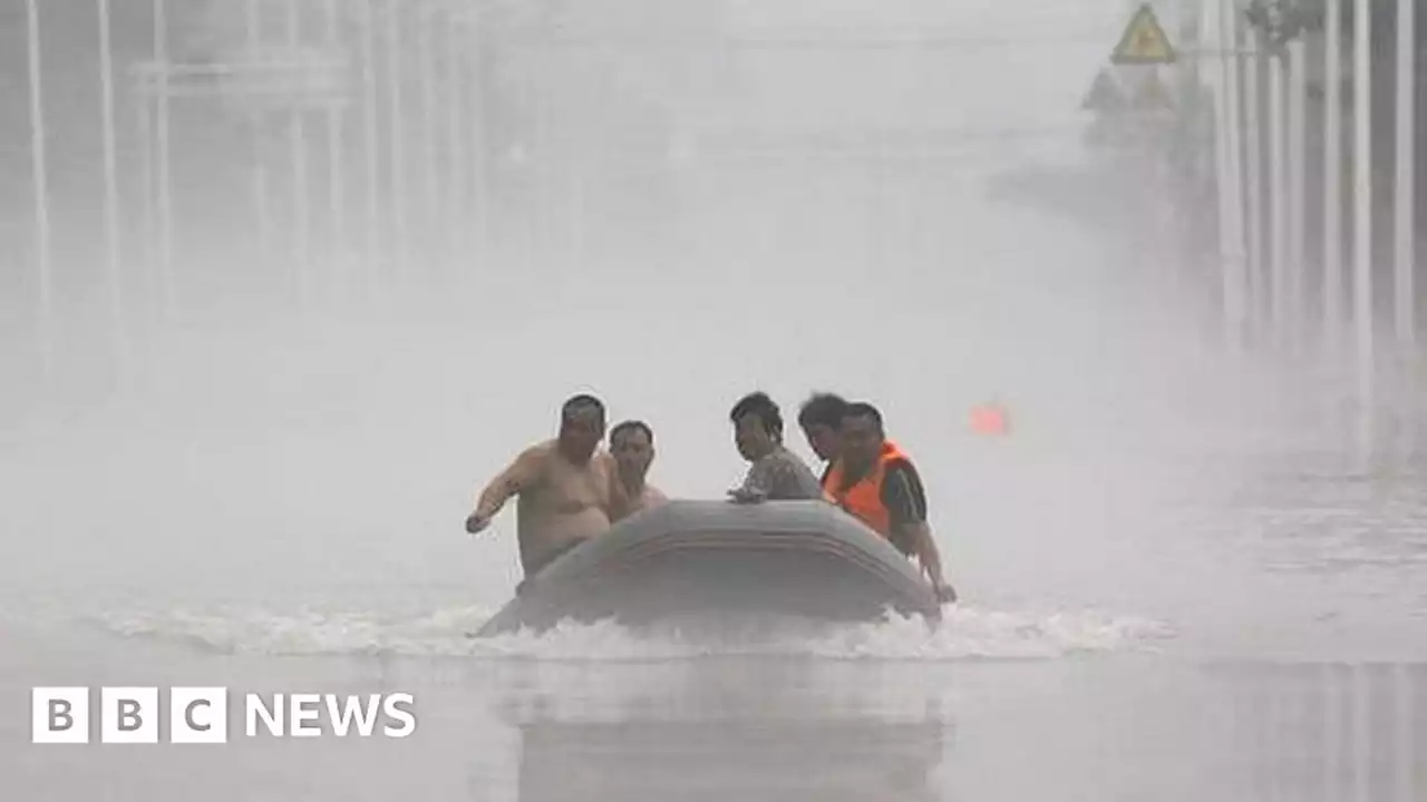 China floods: Torrential rains in Hebei province leave 10 dead