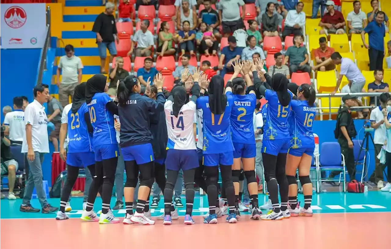 SEA V League: Timnas Voli Putri Indonesia Dua Kali Kalah