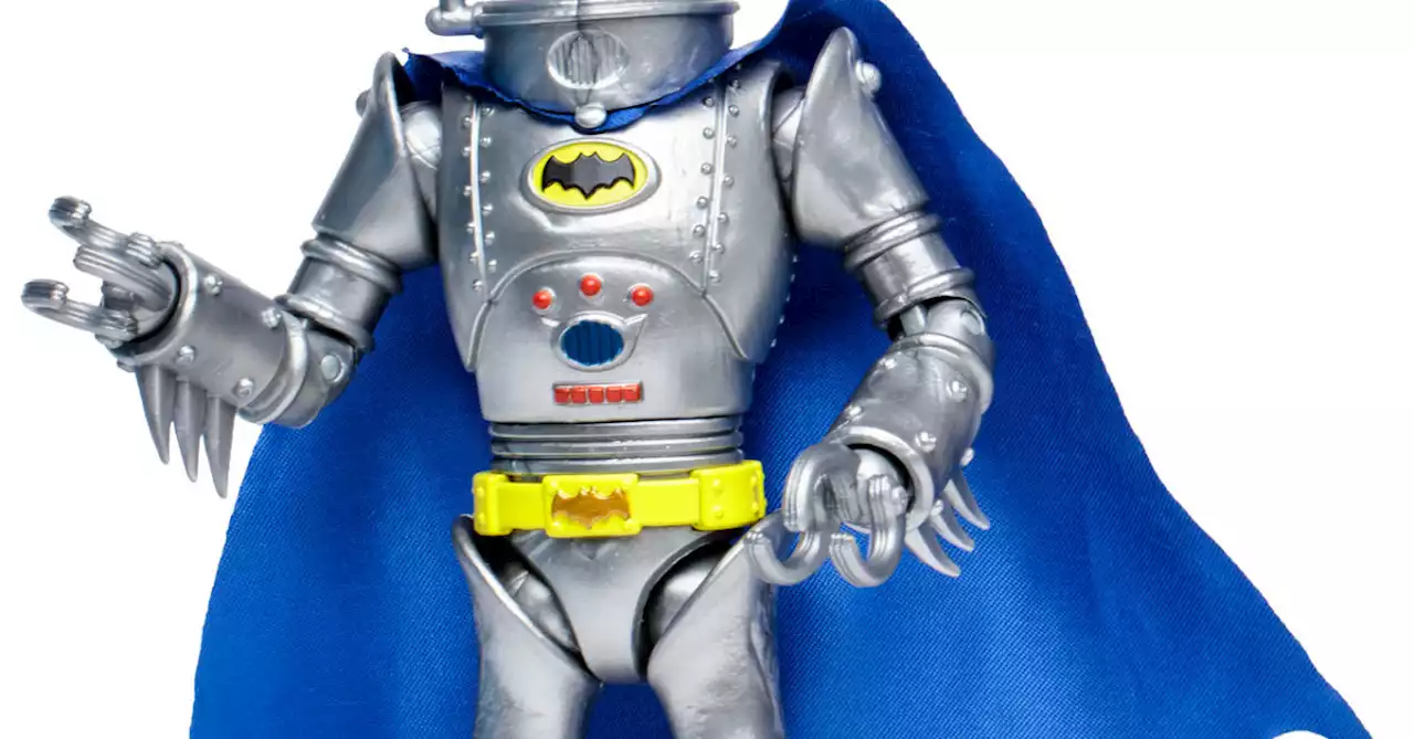 Robot Batman Brings the Metal to McFarlane's Batman 66’ Retro Line