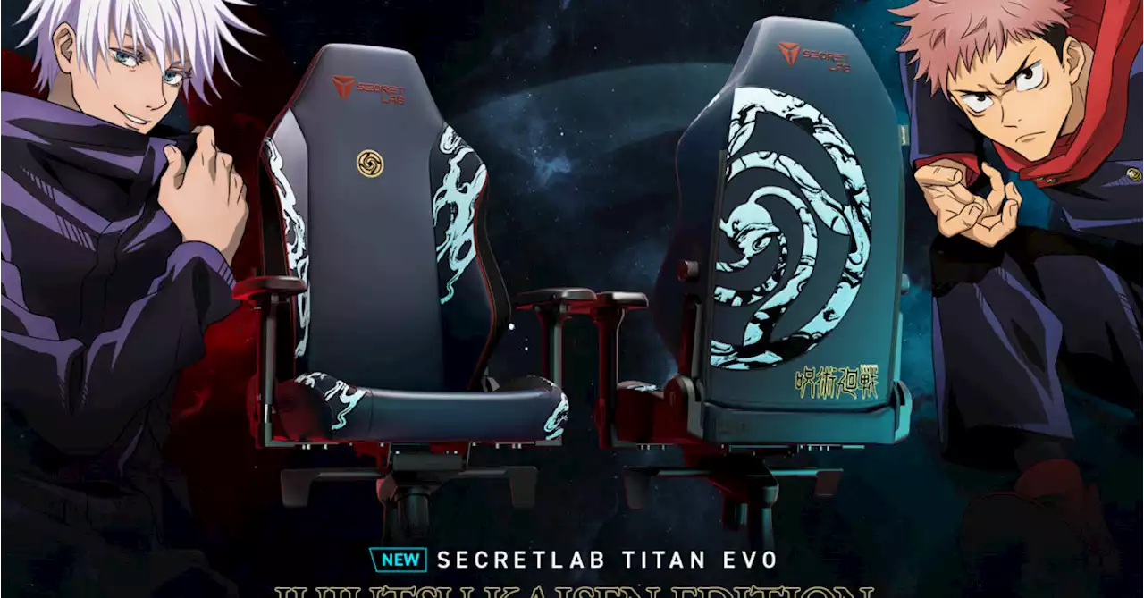 Secretlab Reveals New Titan Evo Jujutsu Kaisen Edition Gaming Chair