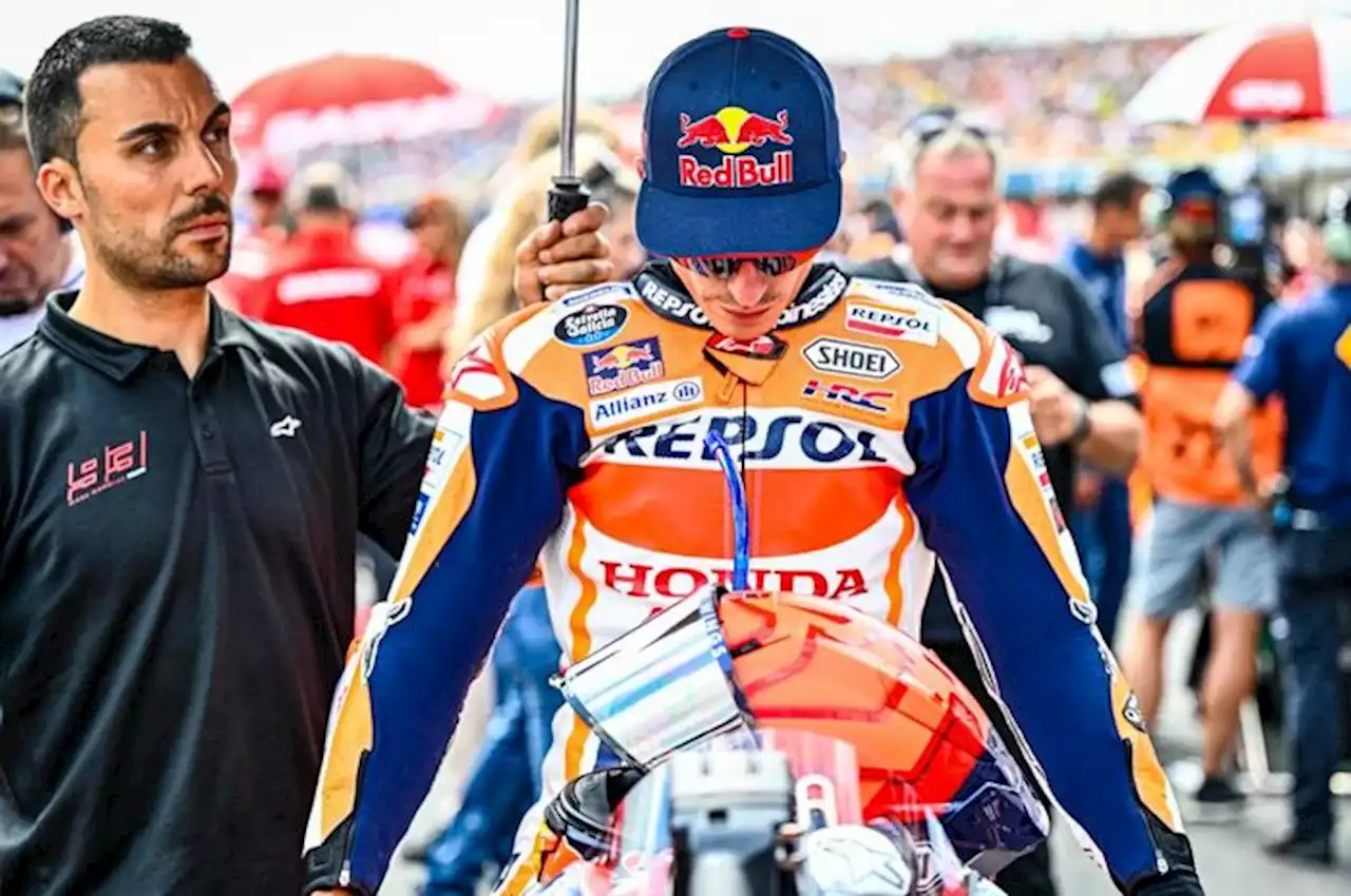 Hasil Sprint Race MotoGP Inggris 2023 - Adiknya Menggila, Marc Marquez Merosot Jauh di Belakang - Juara.net