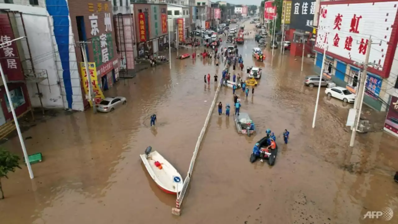 Death toll rises to 30 in northern China floods