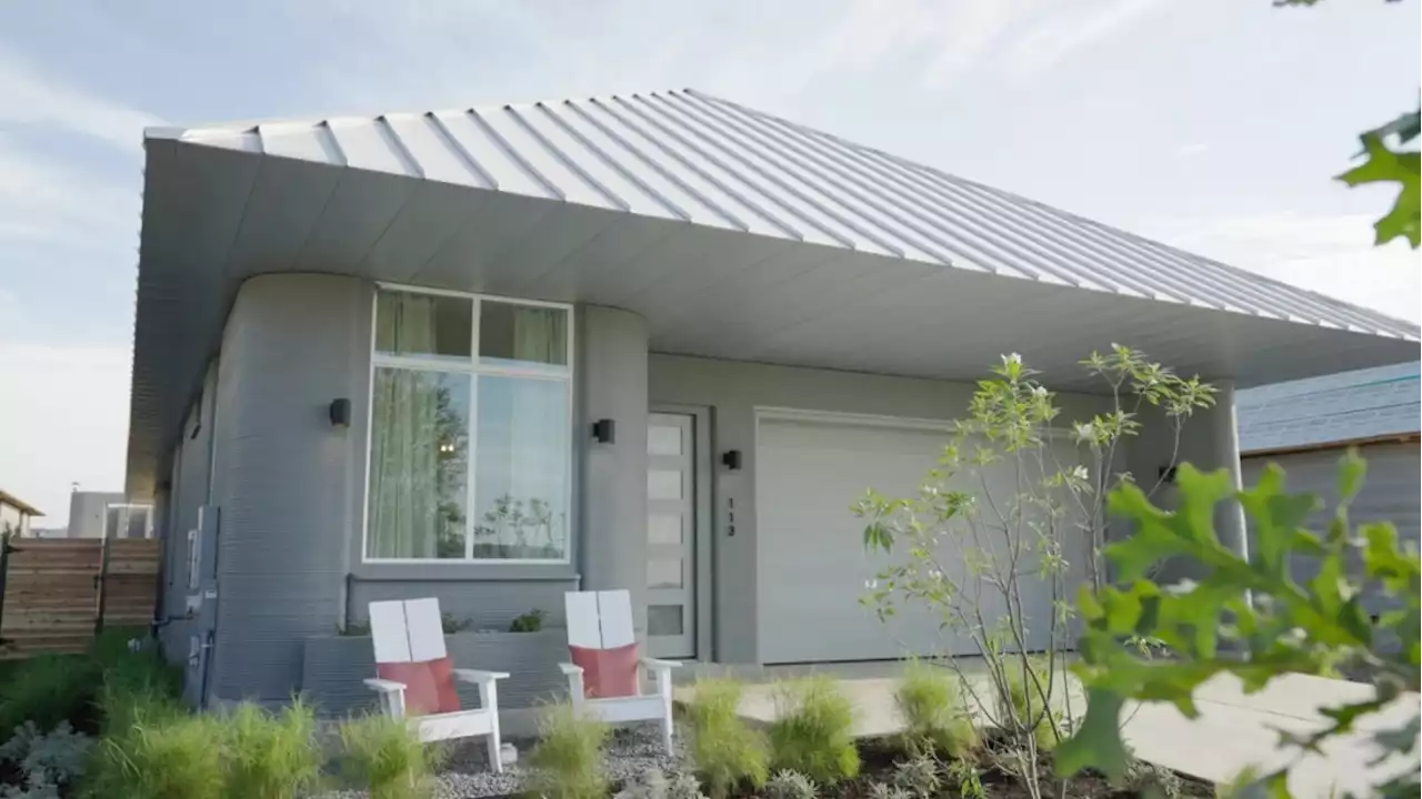 世界最大規模の３Ｄプリント住宅群、モデルハウスが公開 米テキサス州