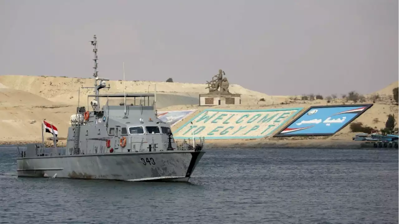 Tugboat sinks in Suez Canal after colliding with tanker