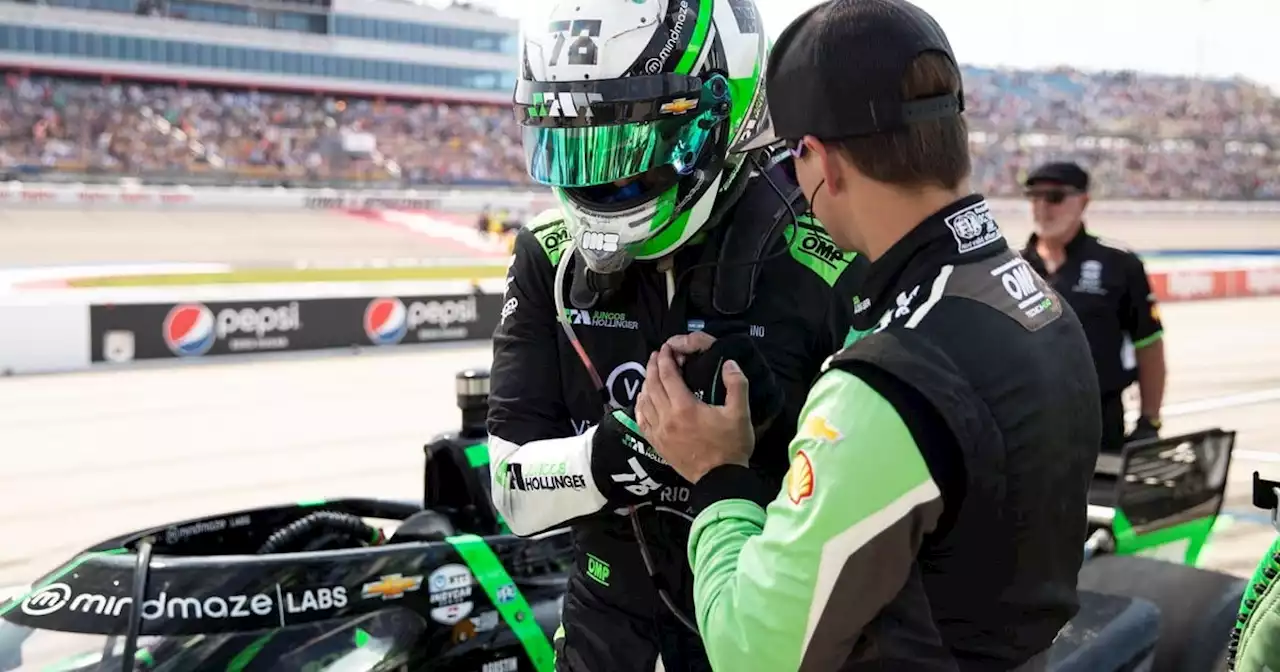 Canapino se entrenó en la previa del GP de Nashville