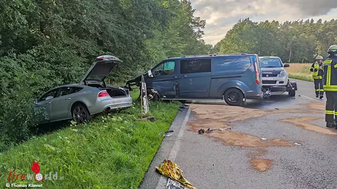 D: Fünf Verletzte bei Verkehrsunfall auf der Bundesstraße 209 bei Bad Fallingbostel