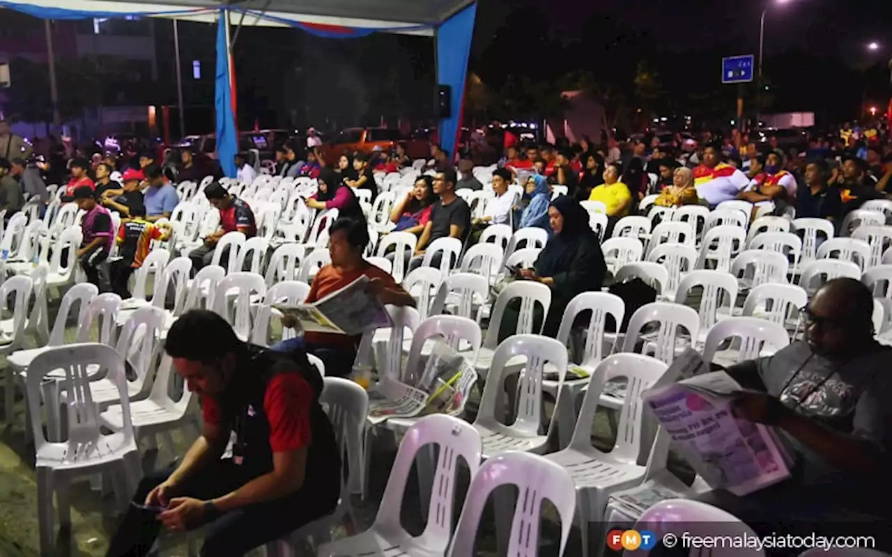 Almost empty ceramahs a sign of voter fatigue in Selangor?