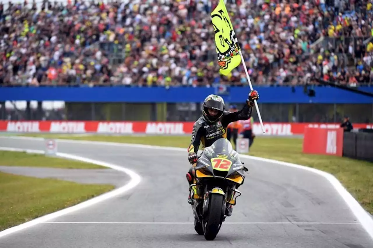 Bezzecchi claims British MotoGP pole at rain-soaked Silverstone