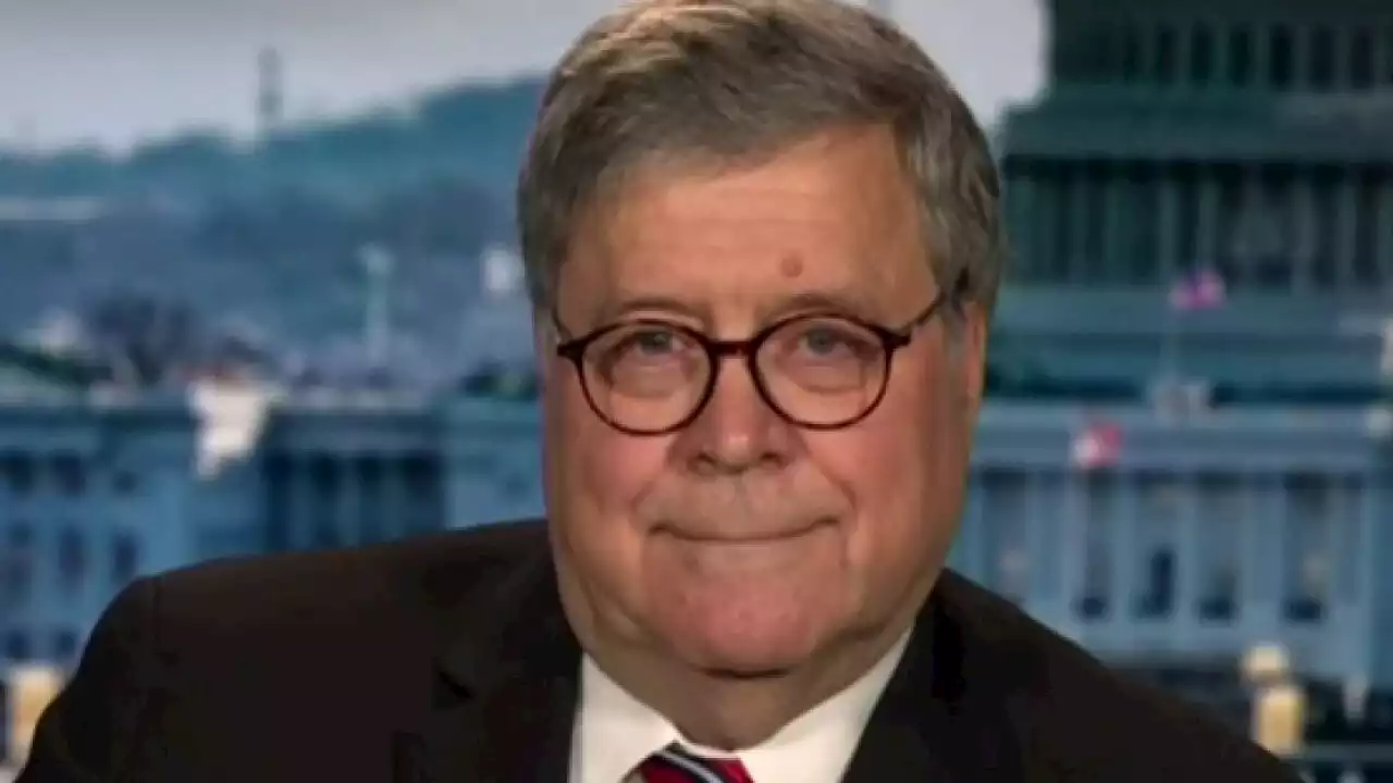 Bill Barr calls out DOJ's 'two standards' with 'aggressive move' towards Trump, 'lenient treatment' of Hunter