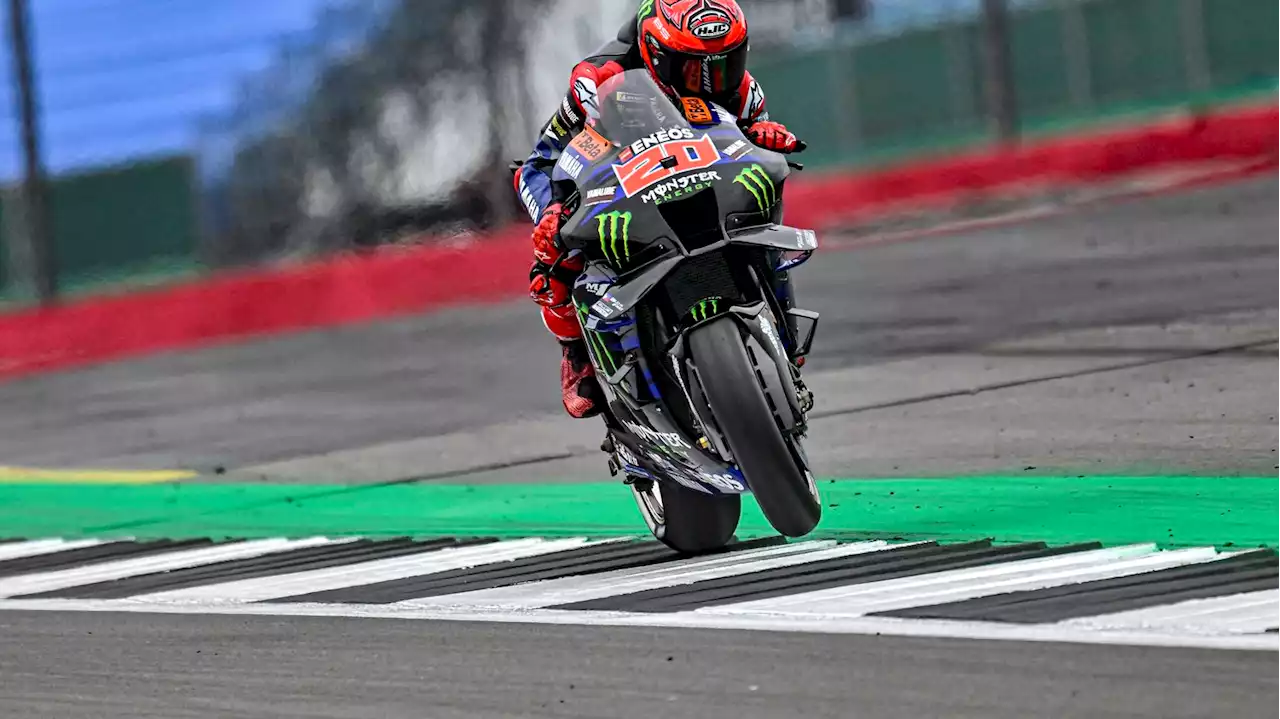 MotoGP : le calice jusqu'à la lie pour Fabio Quartararo, dernier des qualifications du Grand Prix de Grande-Bretagne