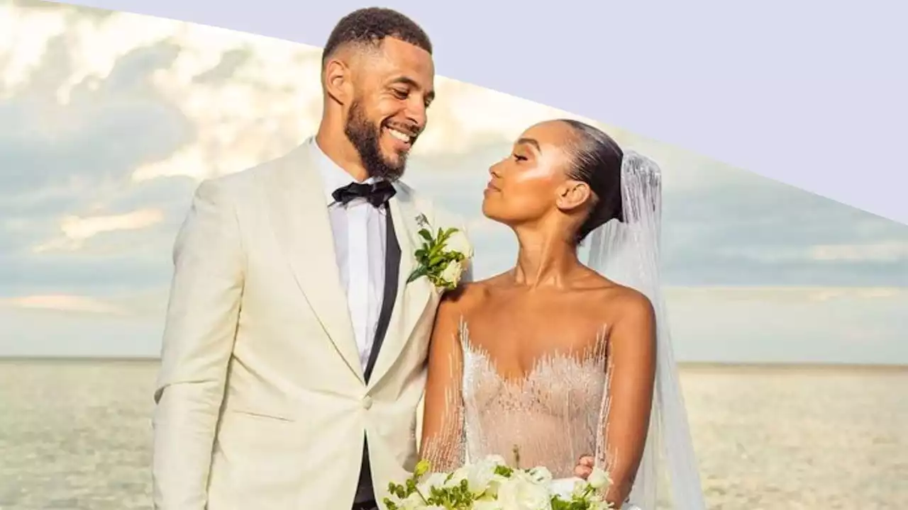 Leigh-Anne Pinnock just shared her first wedding dress pictures and our jaws are on the floor