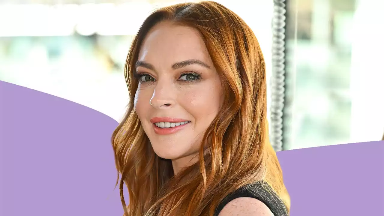 Lindsay Lohan's latest makeup-free selfie is a testament to the new mum glow